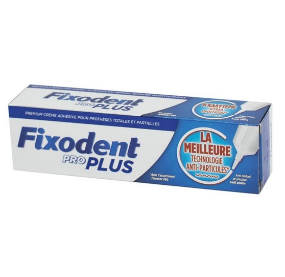 Fixodent Pro Anti-Particules Crème Fixative